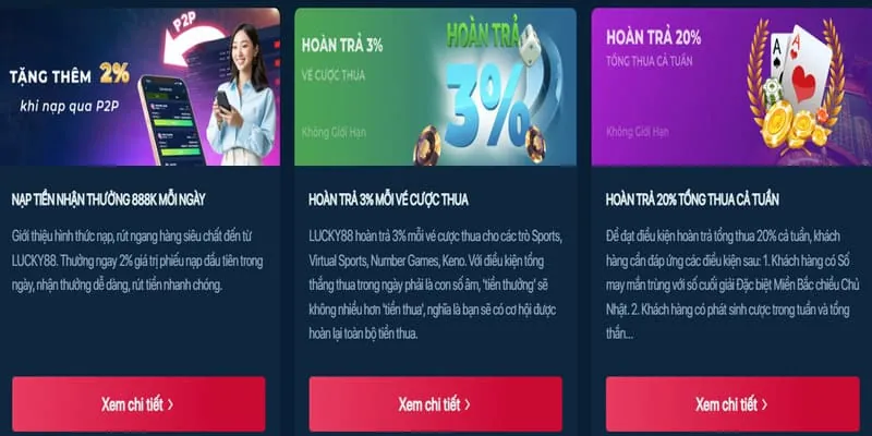 Ưu đãi mới nhất tại 85win